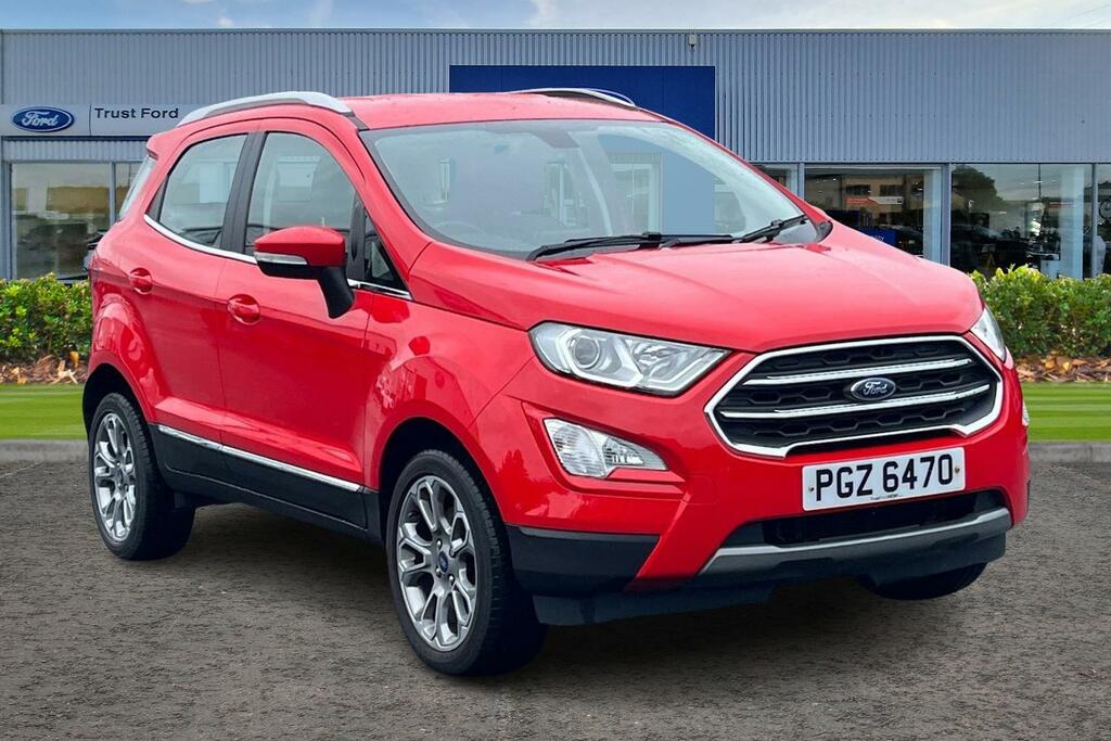 Ford Ecosport 1.0 Ecoboost Titanium - Carplay Reversing Camera R Red