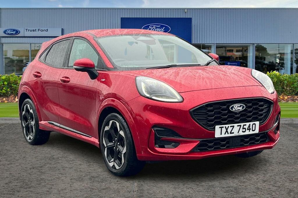 Ford Puma 1.0 Ecoboost Hybrid Mhev St-line X Red