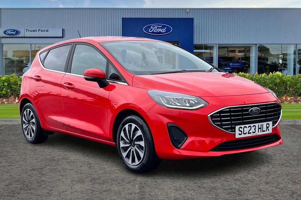 Ford Fiesta 1.0T Ecoboost Titanium Hatchback Red