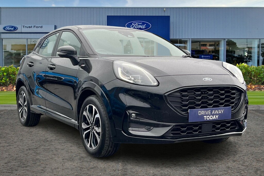 Ford Puma 1.0 Ecoboost Hybrid Mhev St-line Black