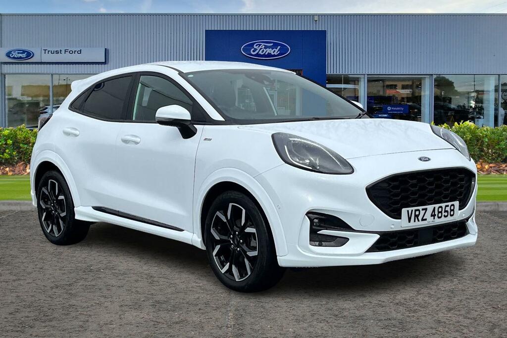 Ford Puma 1.0 Ecoboost Hybrid Mhev St-line X White
