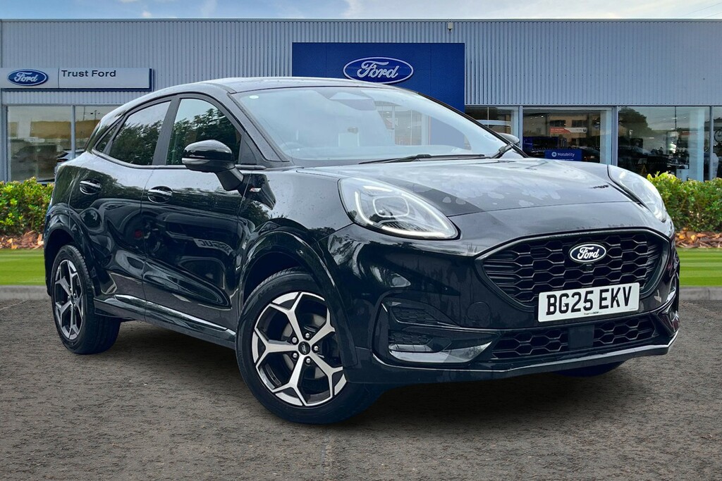 Ford Puma 1.0 Ecoboost Hybrid Mhev St-line Rear Camera S Black