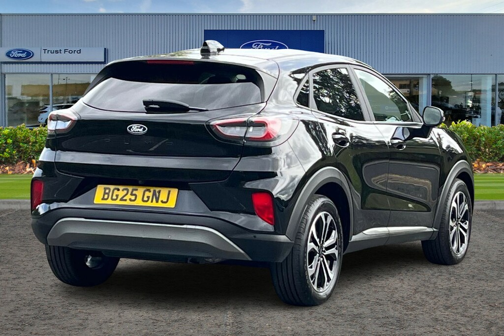 Ford Puma 1.0T Ecoboost Mhev Titanium Suv Hybrid Black #4