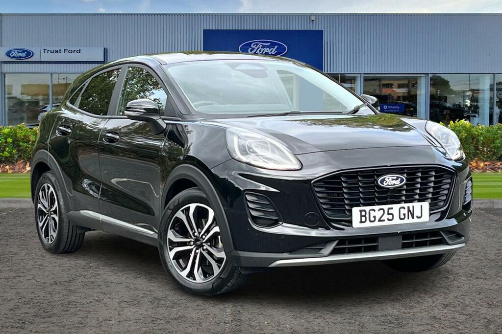 Ford Puma 1.0T Ecoboost Mhev Titanium Suv Hybrid Black