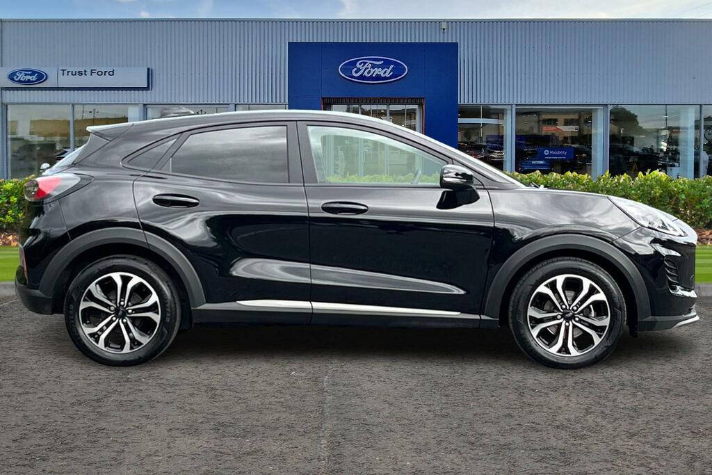 Ford Puma 1.0T Ecoboost Mhev Titanium Suv Hybrid Black #3