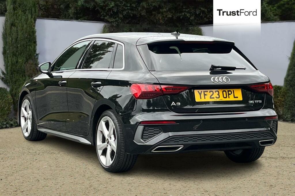 Audi A3 1.5 Tfsi 35 S Line Sportback Eur Black #2