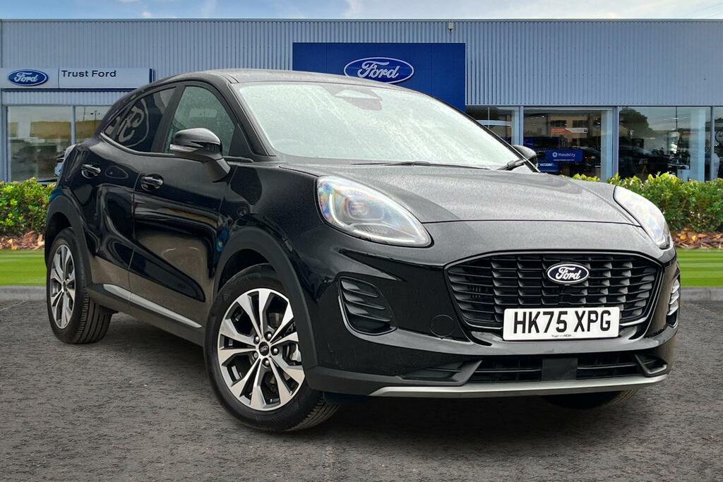 Ford Puma 1.0 Titanium Sync4 Navigation Rear Camera Rear Par Black