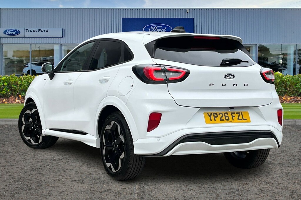 Ford Puma 1.0 Ecoboost Hybrid Mhev St-line X White #2