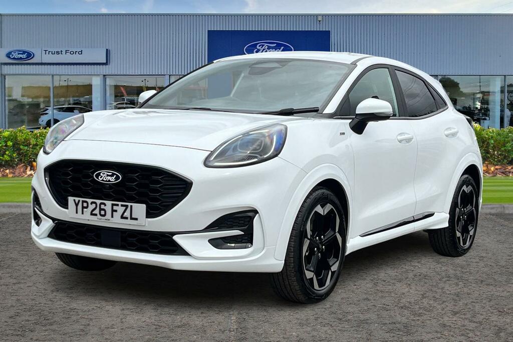 Ford Puma 1.0 Ecoboost Hybrid Mhev St-line X White #5