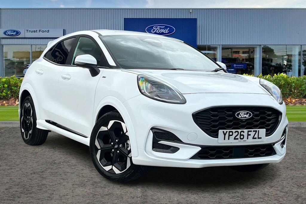 Ford Puma 1.0 Ecoboost Hybrid Mhev St-line X White