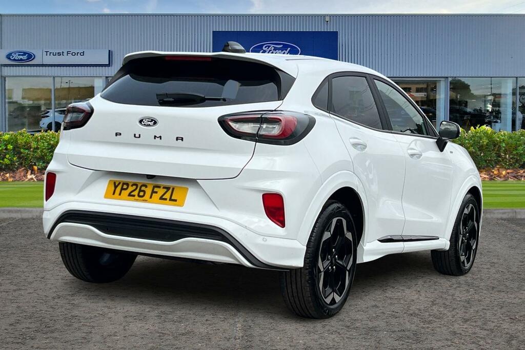 Ford Puma 1.0 Ecoboost Hybrid Mhev St-line X White #4