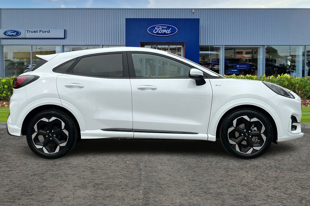 Ford Puma 1.0 Ecoboost Hybrid Mhev St-line X White #3