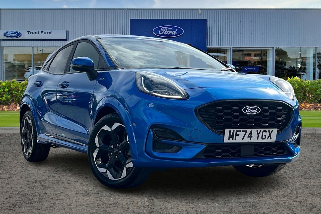 Ford Puma 1.0T Ecoboost Mhev St-line X Suv Hybrid Blue