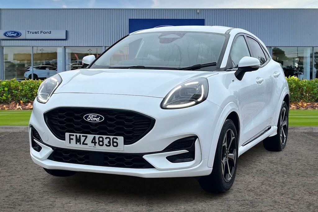 Ford Puma 1.0 Ecoboost Hybrid Mhev St-line White #5