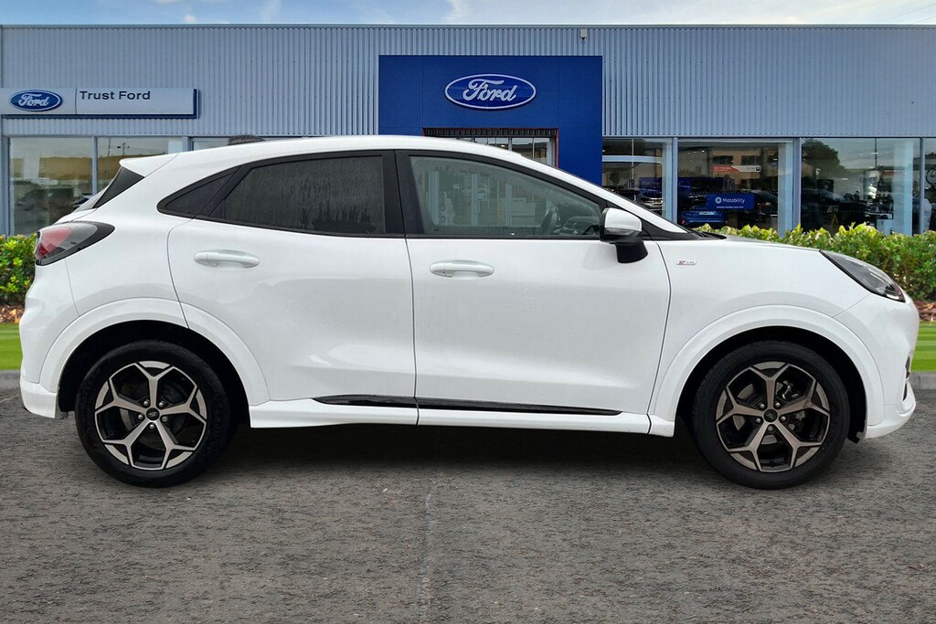 Ford Puma 1.0 Ecoboost Hybrid Mhev St-line White #3
