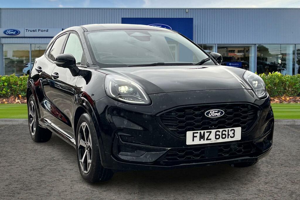 Ford Puma 1.0 Ecoboost Hybrid Mhev St-line Black
