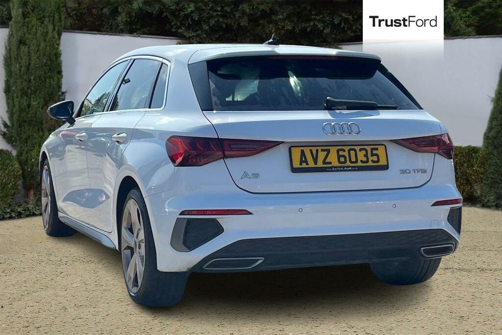 Audi A3 30 Tfsi S Line S Tronic White #2