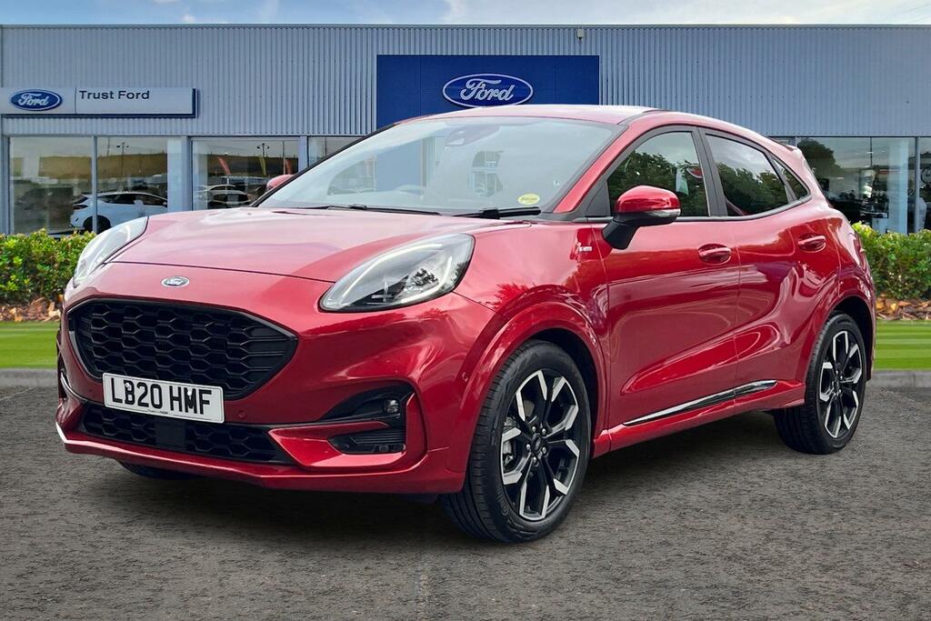 Ford Puma 1.0T Ecoboost Mhev St-line X Suv Red #5
