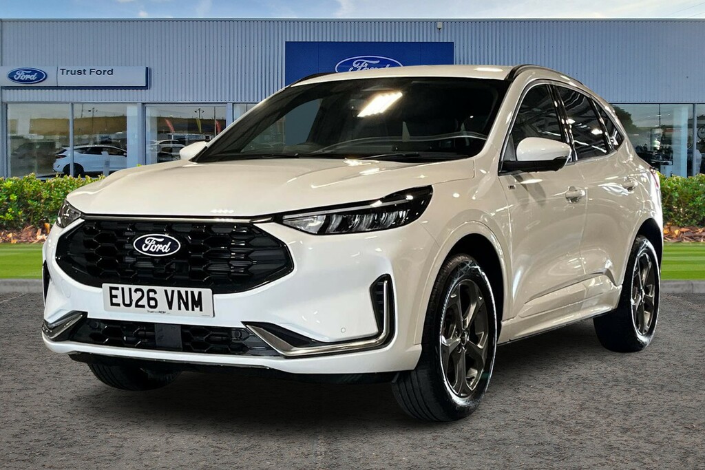 Ford Kuga 2.5 Fhev St-line Cvt White #5