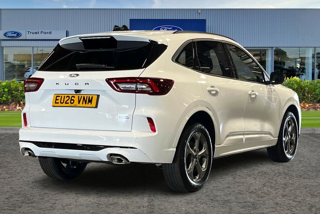 Ford Kuga 2.5 Fhev St-line Cvt White #4