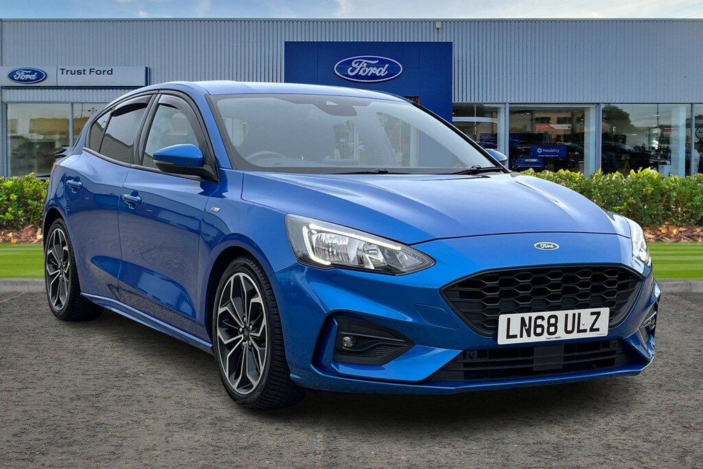 Ford Focus 1.0T Ecoboost St-line X Hatchback Manua Blue