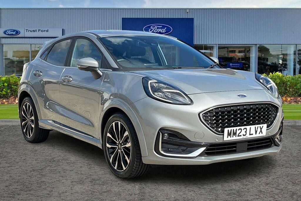 Ford Puma 1.0T Ecoboost Mhev St-line Vignale Suv Silver