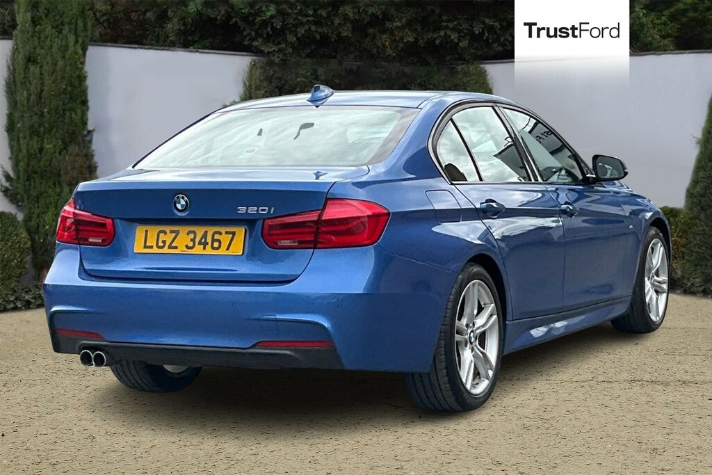 BMW 3 Series 320I M Sport Blue #4