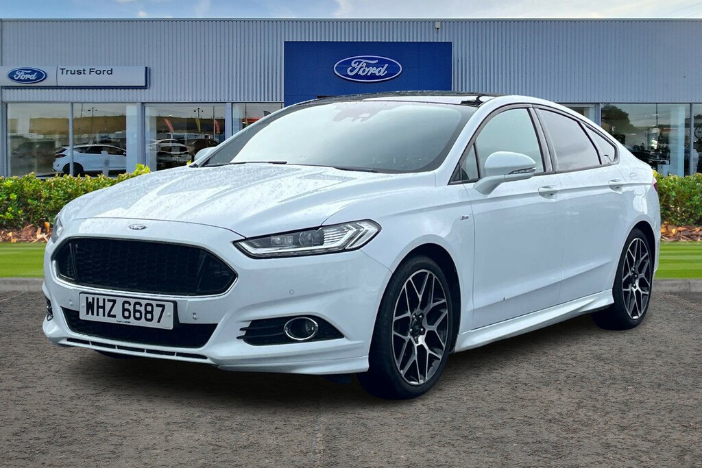 Ford Mondeo 2.0 Tdci 180 St-line Edition White #5
