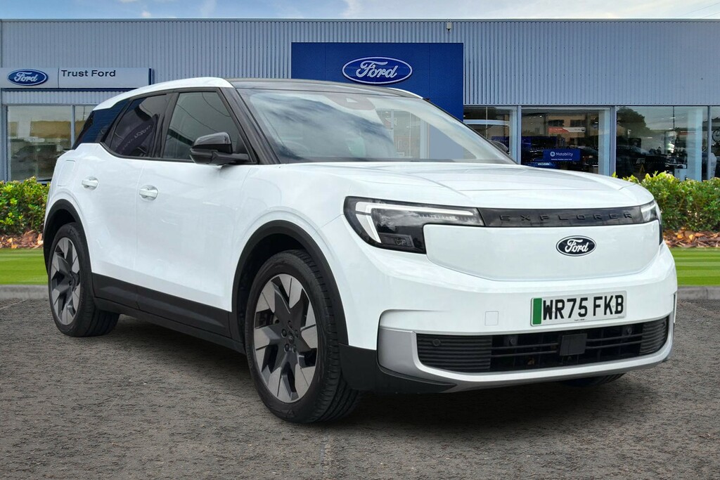 Ford Explorer Extended Range 77Kwh Premium Suv White