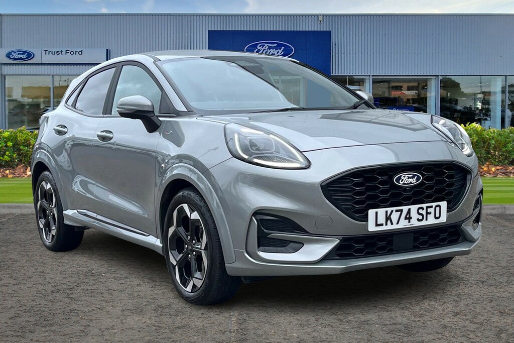 Ford Puma 1.0T Ecoboost Mhev St-line X Suv Hybrid Silver