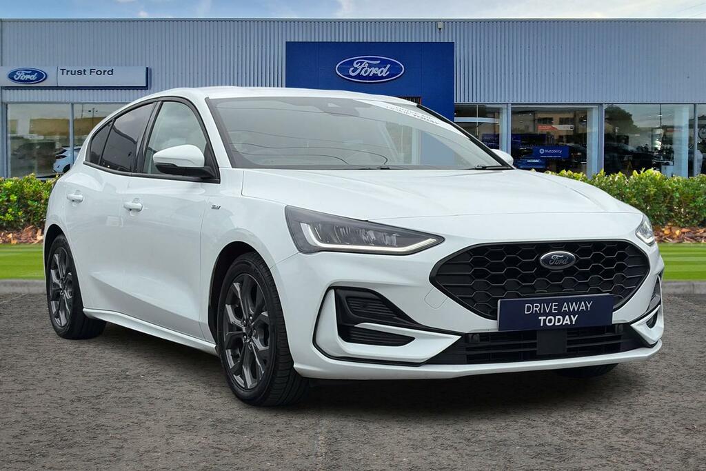 Ford Focus 1.0 Ecoboost Hybrid Mhev 155 St-line - Cr White