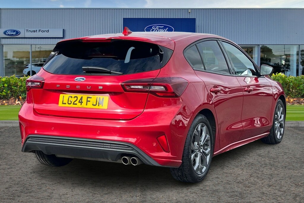 Ford Focus 1.0 Ecoboost Hybrid Mhev 155 St-line - Du LG24FJM Red #4