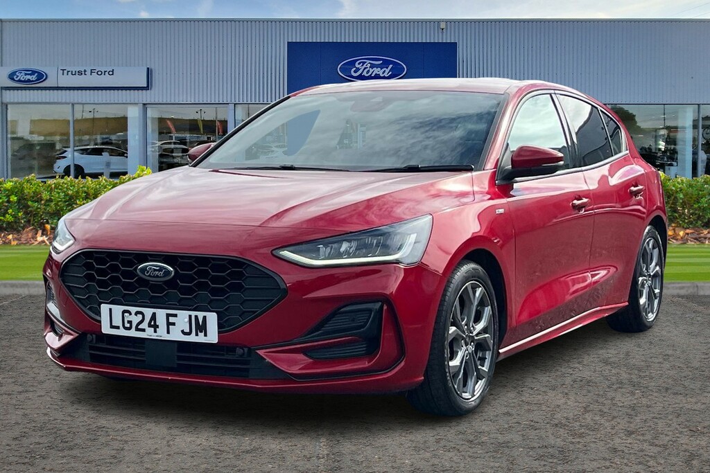 Ford Focus 1.0 Ecoboost Hybrid Mhev 155 St-line - Du LG24FJM Red #5