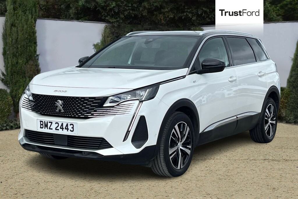 Peugeot 5008 1.5 Bluehdi Gt Eat8 White #5