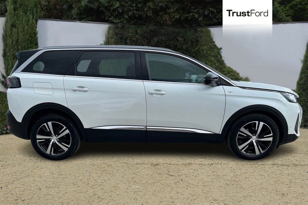 Peugeot 5008 1.5 Bluehdi Gt Eat8 White #3