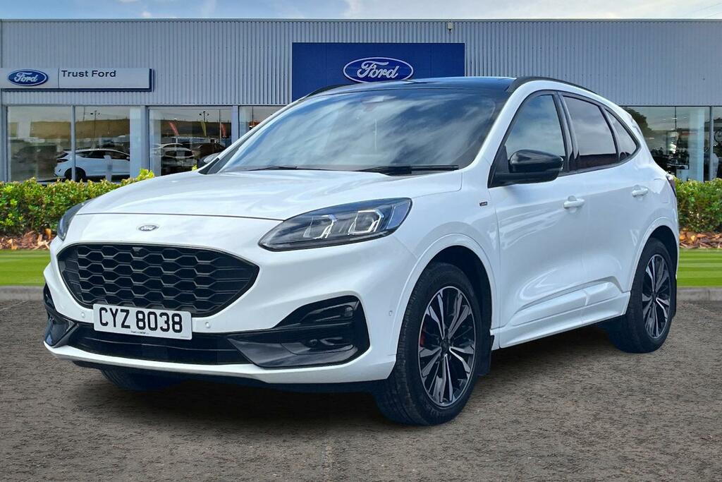 Ford Kuga 2.5 Fhev St-line X Edition Cvt CYZ8038 White #5