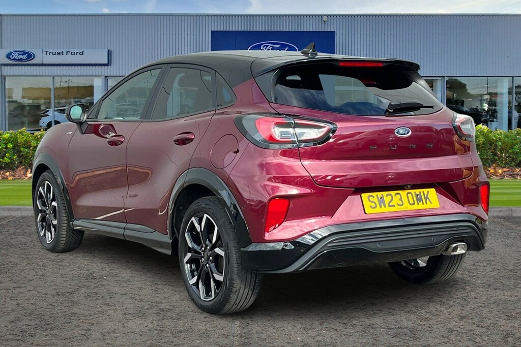 Ford Puma 1.0T Ecoboost Mhev Vivid Ruby Edition Suv Petr SW23OMK Red #2