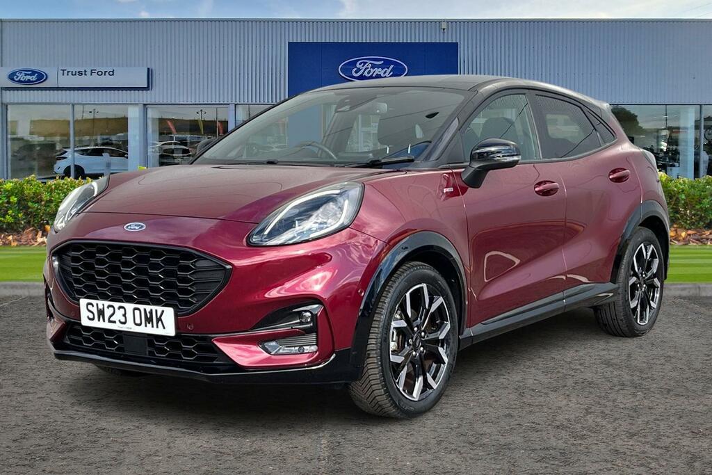 Ford Puma 1.0T Ecoboost Mhev Vivid Ruby Edition Suv Petr SW23OMK Red #5