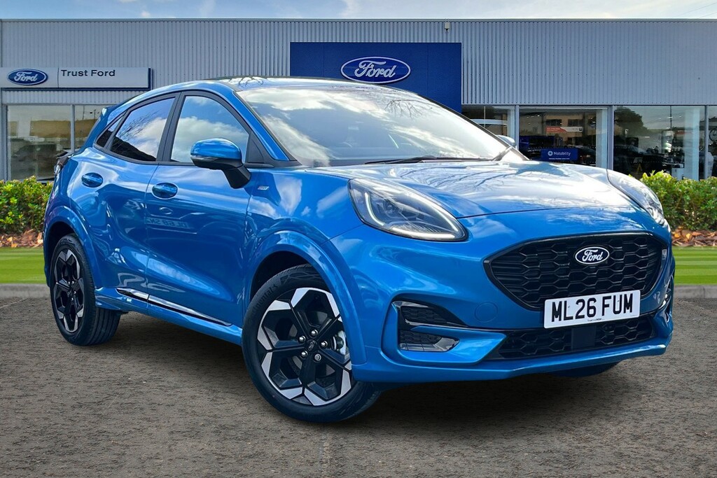 Ford Puma 1.0 Ecoboost Hybrid Mhev St-line X Dct Blue