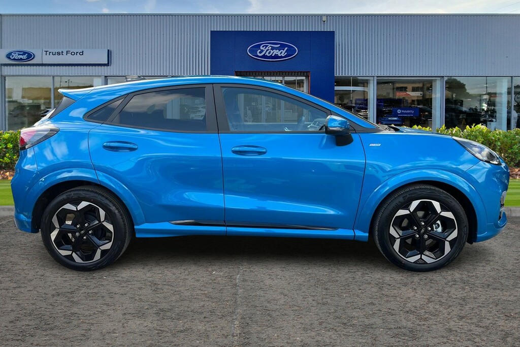 Ford Puma 1.0 Ecoboost Hybrid Mhev St-line X Dct Blue #3