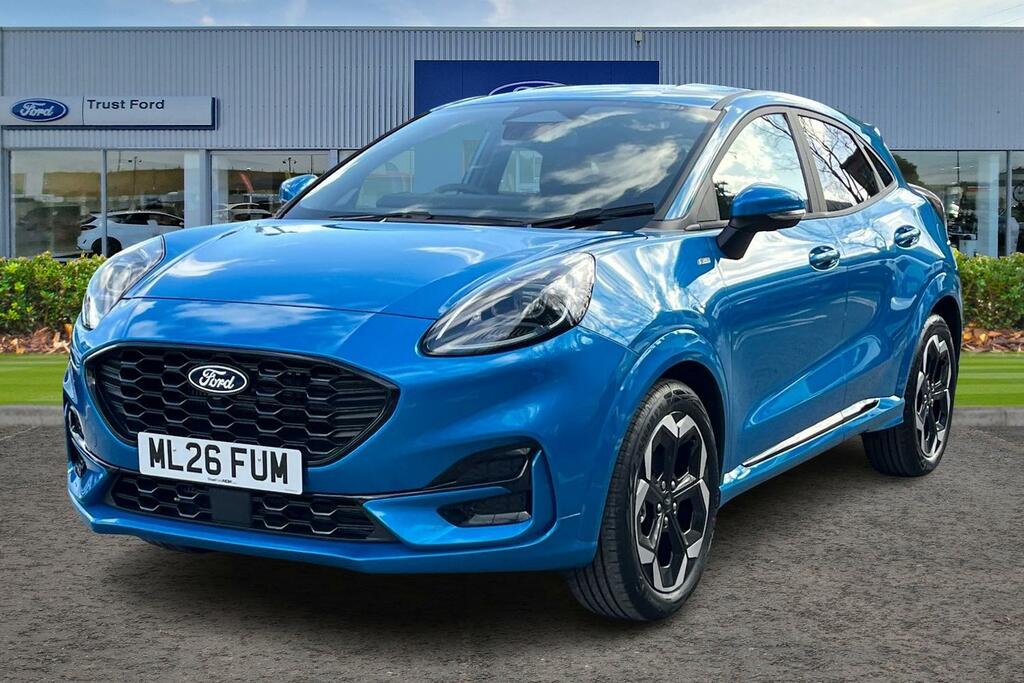 Ford Puma 1.0 Ecoboost Hybrid Mhev St-line X Dct Blue #5