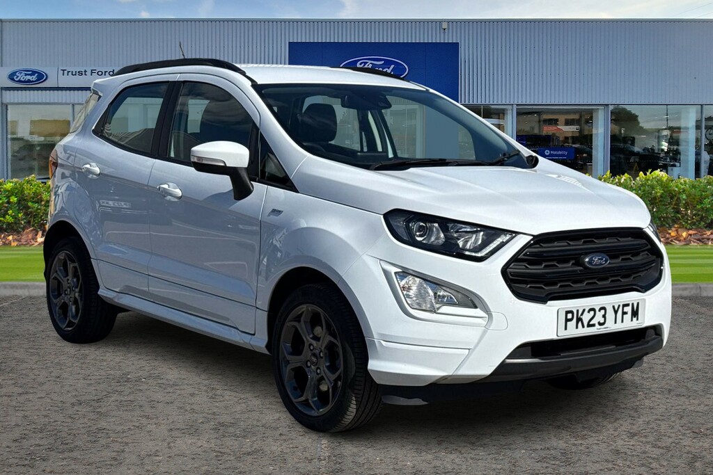 Ford Ecosport 1.0T Ecoboost Gpf St-line Suv Eu White