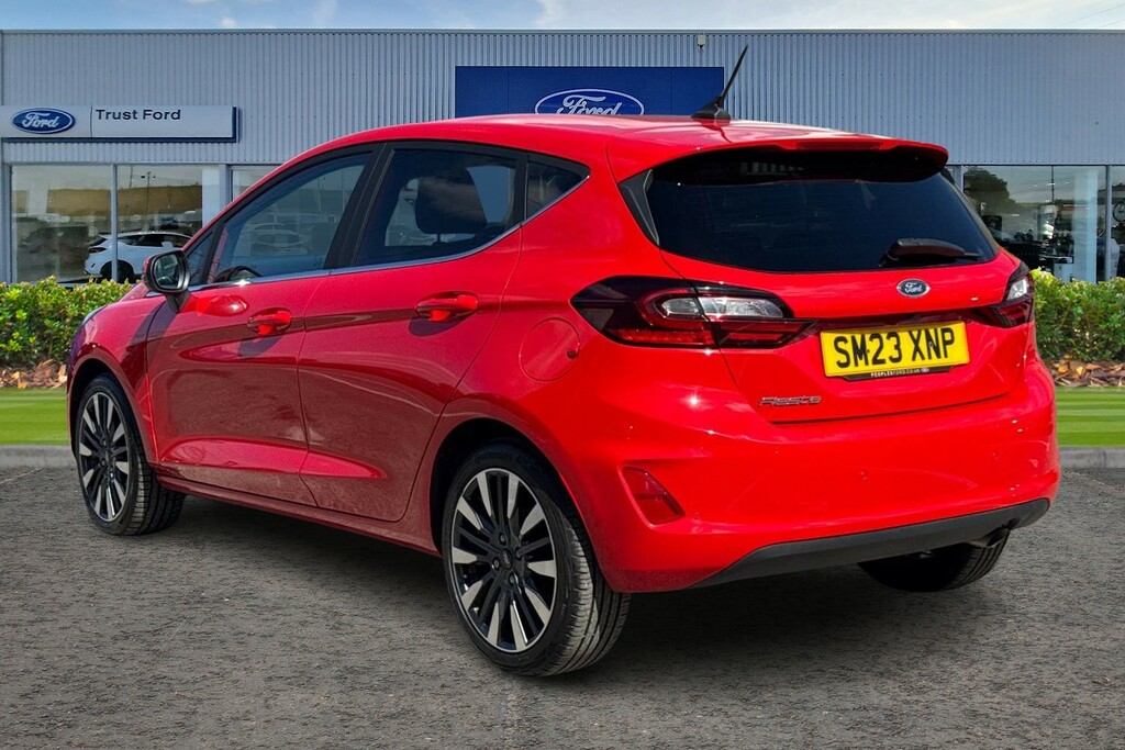 Ford Fiesta 1.0T Ecoboost Titanium X Hatchback Manu Red #2