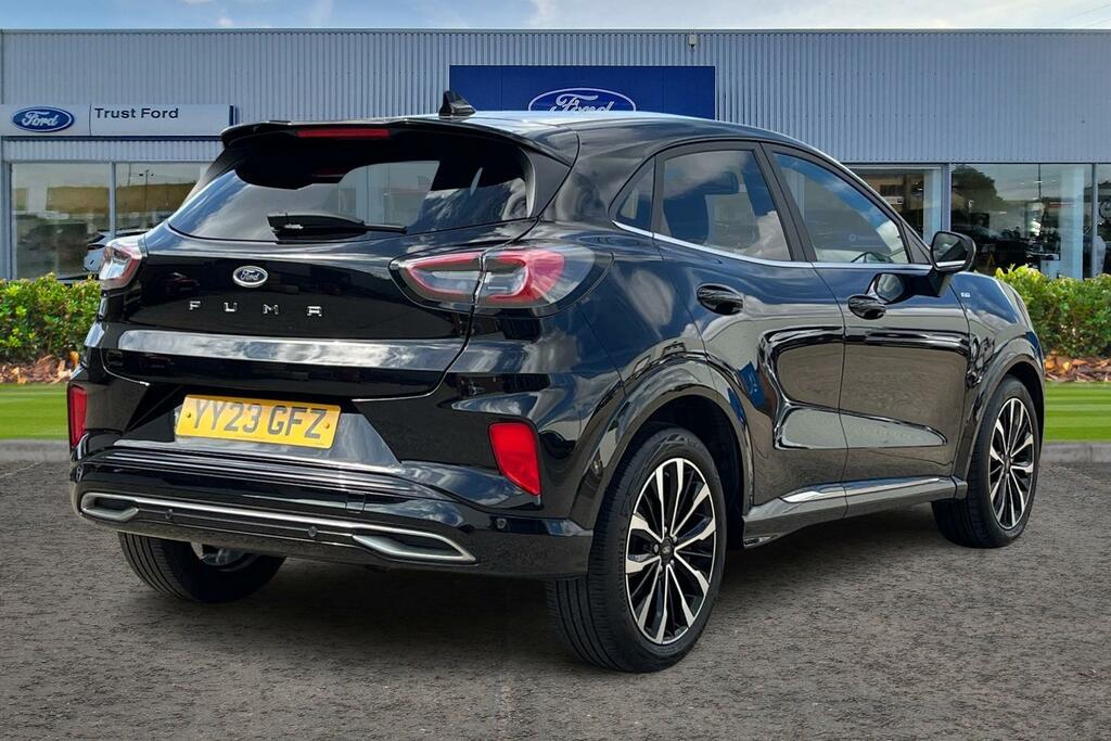 Ford Puma 1.0T Ecoboost Mhev St-line Vignale Suv Black #4