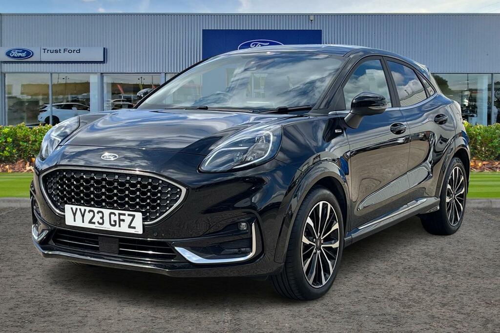 Ford Puma 1.0T Ecoboost Mhev St-line Vignale Suv Black #5
