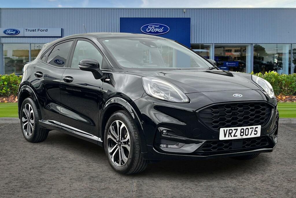 Ford Puma 1.0 Ecoboost Hybrid Mhev St-line Dct Black