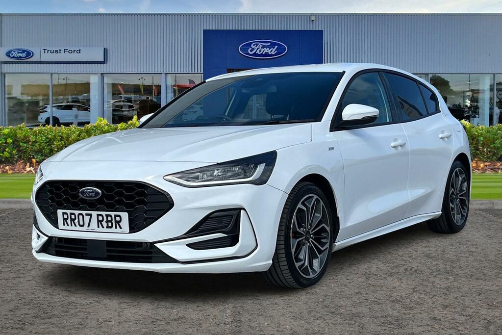 Ford Focus 1.0 Ecoboost Hybrid Mhev 155 St-line X White #5