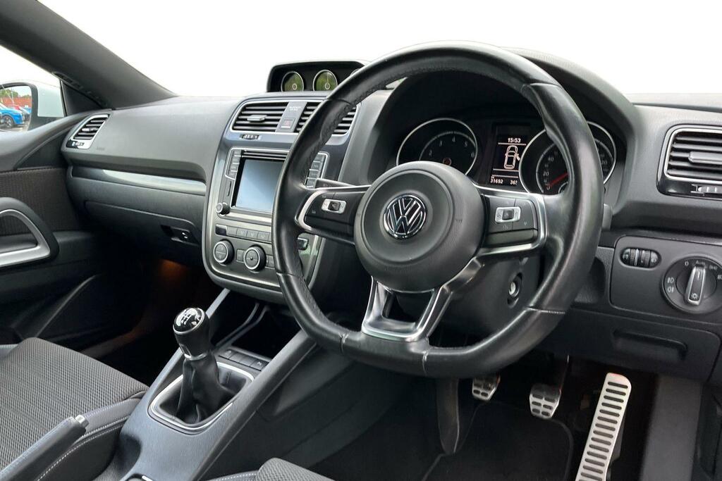 Volkswagen Scirocco 2.0 R Line Tdi Bluemotion Technology 182 Bhp Blue #9