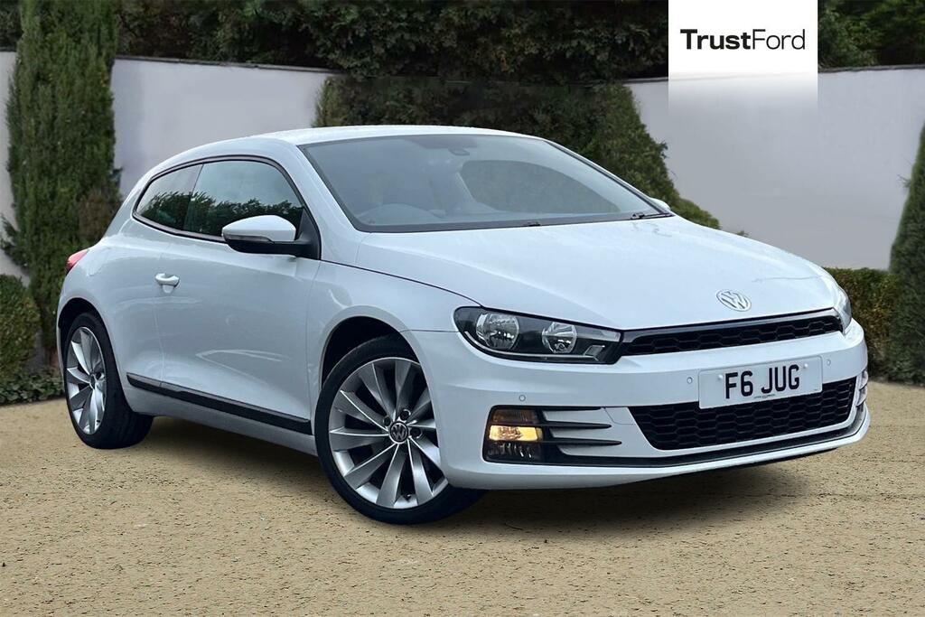 Volkswagen Scirocco 2.0 Tsi 180 Bluemotion Tech Gt Genuine Low Mil White