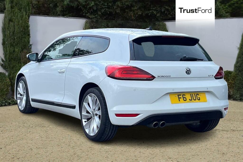 Volkswagen Scirocco 2.0 Tsi 180 Bluemotion Tech Gt Genuine Low Mil White #2